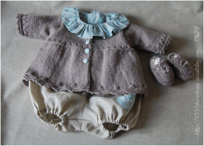 modele couture layette