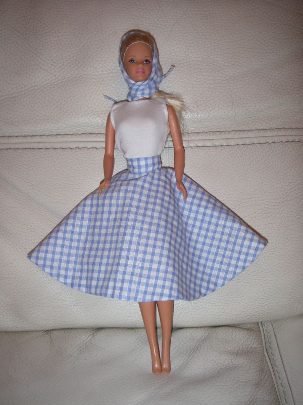 modèle couture barbie