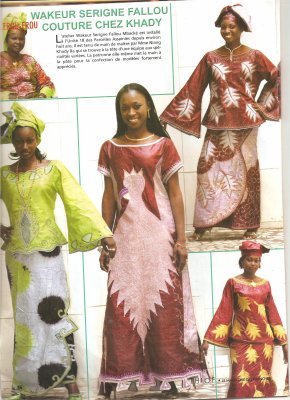 modèle couture sénégalaise