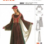 patron couture gratuit robe medievale