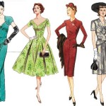 patron couture gratuit robe année 50