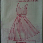 patron couture gratuit robe année 50