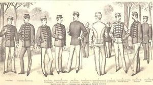 patron couture uniforme militaire