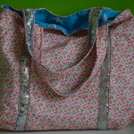 modèle couture gratuit sac à paillettes