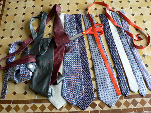 tuto couture cravate