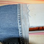 tuto couture ourlet jean